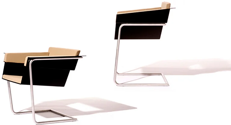 Prototyp des Stuhls Turner